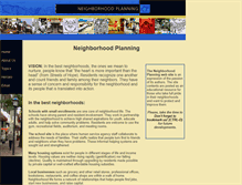 Tablet Screenshot of neighborhoodplanning.org